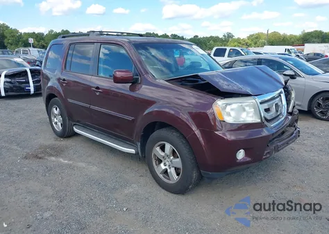 2011 Honda Pilot Ex-L из США, поврежденный, VIN 5FNYF4H5XBB065340